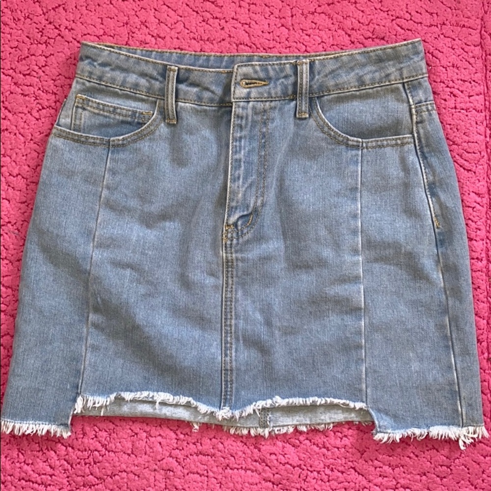 Jean skirt